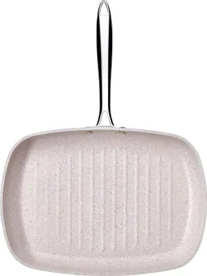 Immagine prodotto di Padella per grigliare Korkmaz Granita - 35 x 25 cm - rivestimento a 5 strati e resistente ai graffi