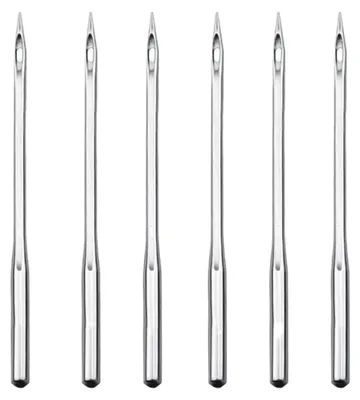 Nähmaschinennadeln, 60 Stück, Universal, 6 Größen, Heavy Duty