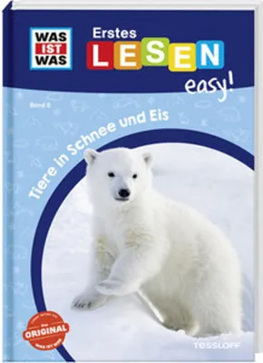 Obrázok produktu pre WAS IST WAS Erstes Lesen easy! Band 8. Tiere in Schnee und Eis