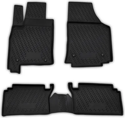 Produktbild von AD Tuning Gummi Fußmatten Set für Opel Meriva A, Bj. 2002-2010