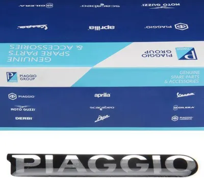 Immagine prodotto di Emblema della targa decalcomania "Piaggio" per Piaggio Zip 50 100 125