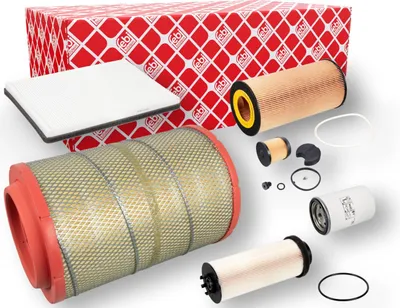 Produktbild von FEBI BILSTEIN Inspektionspaket Filterset für DAF CF 75