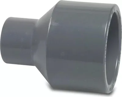 Produktbild von PVC-U Reduziermuffe 40/32-16 mm, grau, 16 bar