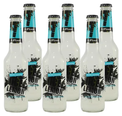 Produktbild von Boscabana Ice Lemon Fruchtweincocktail (12 x 0,275L)