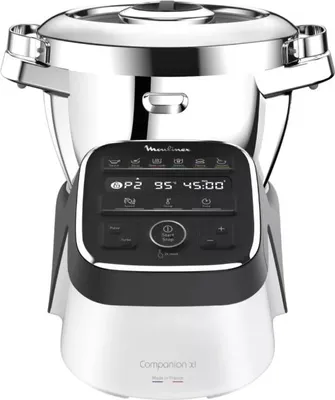 Immagine prodotto di Robot da cucina multifunzione nero da 4,5 l e 1550 w Moulinex HF809820
