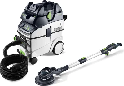 Produktbild von Festool Langhalsschleifer- und Sauger-Set PLANEX LHS 2 225 EQI/CTM 36-Set