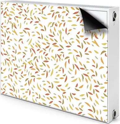 Produktbild von Magnet Radiator Magnet Mat Heizkörperverkleidung Heizkörper-Abdeckung Heizung 100x60 cm  - Vintage, Herbst