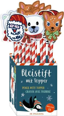 Produktbild von Coppenrath Verlag GmbH & Co.KG Bleistift mit Topper Fröhliche Weihnachten!, sortiert 18
