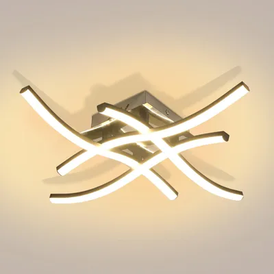 Productafbeelding van Comely LED wandlamp, 4 lampen, halverlichting, moderne design, 24W, 2700 lumen
