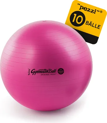 Produktbild von 10 Original Pezzi® Gymnastikball MAXAFE - platzsicher - rubinrot