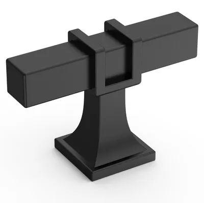 Produktbild von 10 schwarze Möbelknöpfe, Schrankknöpfe, Schubladenknöpfe, Türknöpfe, Kommodenknöpfe