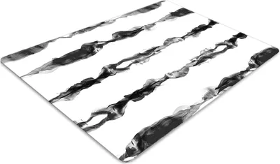 Produktbild von Stuhlunterlage Bürostuhlunterlage 120 cm x 90 cm Bodenmatte Bürostuhlunterlage - Tintenlinien