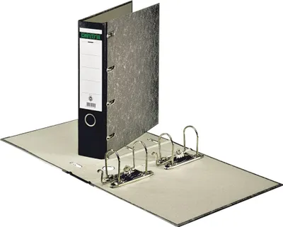 Produktbild von Centra Doppelordner 220110 A4 2xA5quer 75mm sw