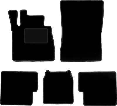Immagine prodotto di Tappetini in velluto nero per: Mercedes G W463 SUV lungo (2008-2018)