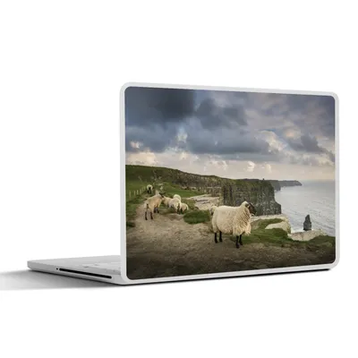 Produktbild von MuchoWow® Laptop Aufkleber Sticker Cover Schafe in Irland 32.5x23.5 cm - Sticker für Laptop - Selbstklebend