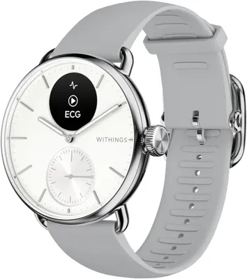 Produktbild von Withings ScanWatch 2 Hybrid Smartwatch Gesundheit Herz Aktivität Schlaf Temperatur 30 Tage Akku iOS Android