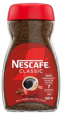Image de NESCAFÉ Classic, café instantané, 100 g, 100 % café naturel