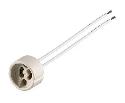Produktbild von GU10 - GU11  Keramik Lampenfassung - 12 cm