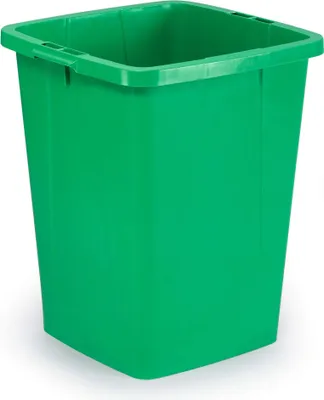 Produktbild von DURABLE Abfallbehälter DURABIN® 90L quadratisch, 1800474020 grün