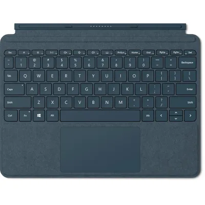 Produktbild von Microsoft Surface Go Signature Type Cover, Deutsch, Trackpad, 1 mm, Microsoft, Surface Go, Blau