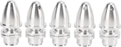 Immagine prodotto di 5 pezzi Morsetto a paletta in alluminio per motore con diametro dell'albero di 5,0 mm RC per aerei ad ala fissa