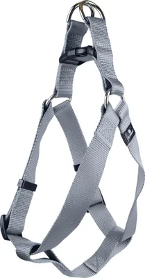 Produktbild von Flamingo Geschirr Step & Go Ziggi grau, Maße: 40-70 cm / 25 mm