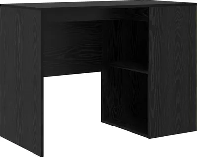 Obrázok produktu pre vidaXL Písací stôl s policou čierny dubový vzhľad 102 x 50 x 75 cm