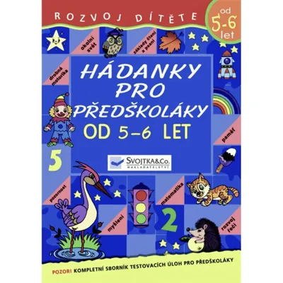 Obrázek produktu pro Hádanky pro předškoláky od 5-6 let