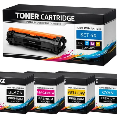 Produktbild von Toner Set TK-5240K / C / M / Y für Kyocera C/K/M/Y TK5240K C M Y wie Original für Kyocera ECOSYS M5526cdn, M5526cdw, KYOCERA ECOSYS M5026cdw, M5026cdn