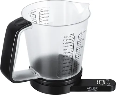 Image de Adler AD 3178 Balance de cuisine avec récipient gradué