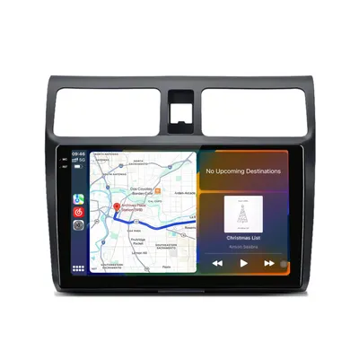 Produktbild von 2K Android Radio 6+128GB für Suzuki Swift 2003-2010 GPS kabelloses CarPlay Android Auto WIFI 4G LTE NAVI Autoradio DAB+ DSP