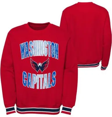 Obrázok produktu pre Detská mikina Washington Capitals NHL Classic Blueliner Crew Neck Veľkosť: Kids S (6 - 9 rokov)