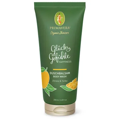 Obrázok produktu pre Organický sprchový balzam Pocity šťastia, 200 ml