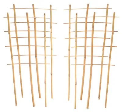 Produktbild von 4x Bambusspalier 60cm Rankhilfe Blumenstütze Rankgitter Kletterhilfe Spalier