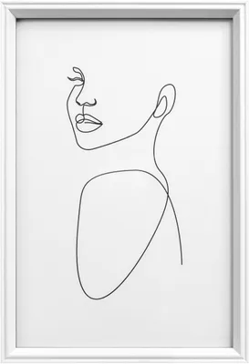 Produktbild von Walther Silhouette Fotorahmen 20 x 30 cm, weiß