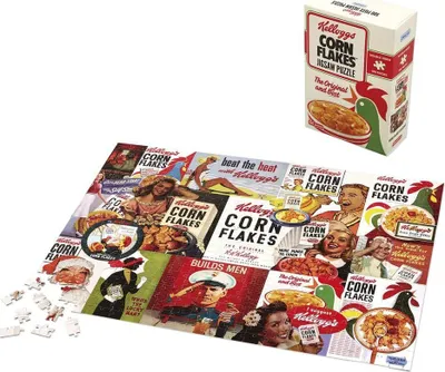 Zdjęcie produktu dla GIBSONS Kellogg's Cornflakes Puzzle dwustronne 500 elementów