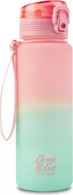 Produktbild von McNeill Wasserflasche BRISK 600ml Gradient Strawberry