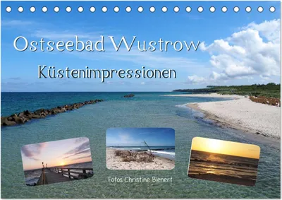 Produktbild von Ostseebad Wustrow Küstenimpressionen (Tischkalender 2025 DIN A5 quer), CALVENDO Monatskalender