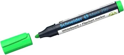 Produktbild von Schneider Whiteboard-Marker Maxx 290 hellgrün, Rundspitze 2-3mm