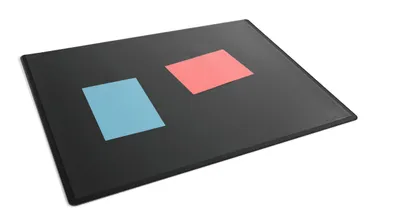 Obrázek produktu pro DURABLE Stolní podložka 530x400 mm s transparentní vrchní fólií PP, ?erná, 722201, 5 ks