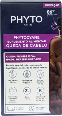 Produktbild von Phyto Phytocyane 84 Kapseln