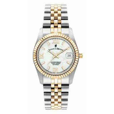 Image de Jacques du Manoir Montre dateur Inspiration Roman White