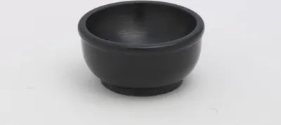 Produktbild von Räucherschale, Weihrauchschale aus Specksten in schwarz Ø 6,5 cm für Räucherkohle