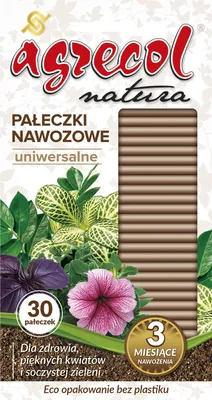 Obrázek produktu pro Hnojivo Agrecol Natura pro pokojové rostliny 30 g