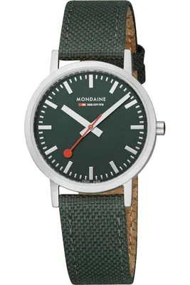 Produktbild von Mondaine Uni Uhr Classic Armbanduhr 36 mm A660.30314.60SBF Textil