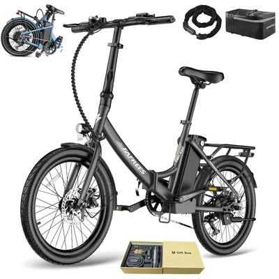 Produktbild von 20" E-Bike 155–195 cm 36 V 20 Ah 110–130 km IPX5 7-Gang – StVZO-konform mit legaler Schiebehilfe (6 km/h)