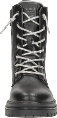 Produktbild von Mustang Veterschoenen Hoog Veterschoenen Hoog - Zwart - Maat 39
