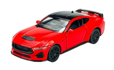 Produktbild von Welly 2024 Ford Mustang GT Rot 1:34-1:39 Die Cast Metall Modell Neu im Kasten 43836