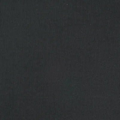 Produktbild von Kreativstoff Meterware Strickschlauch Bündchenstoff grob schwarz 27cm