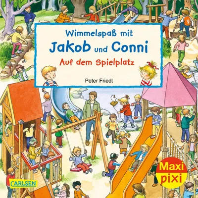Produktbild von Hofmann, J: Maxi Pixi 320: Wimmelspaß mit Jakob und Conni: A